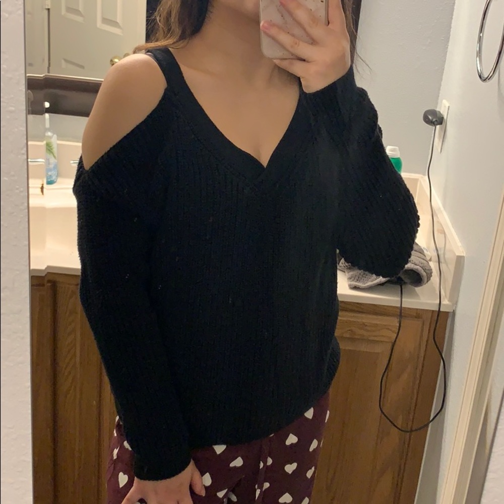 Black sweater